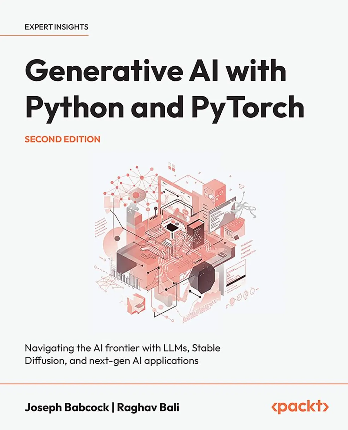 Generative AI with Python and PyTorch Second Edition published cover