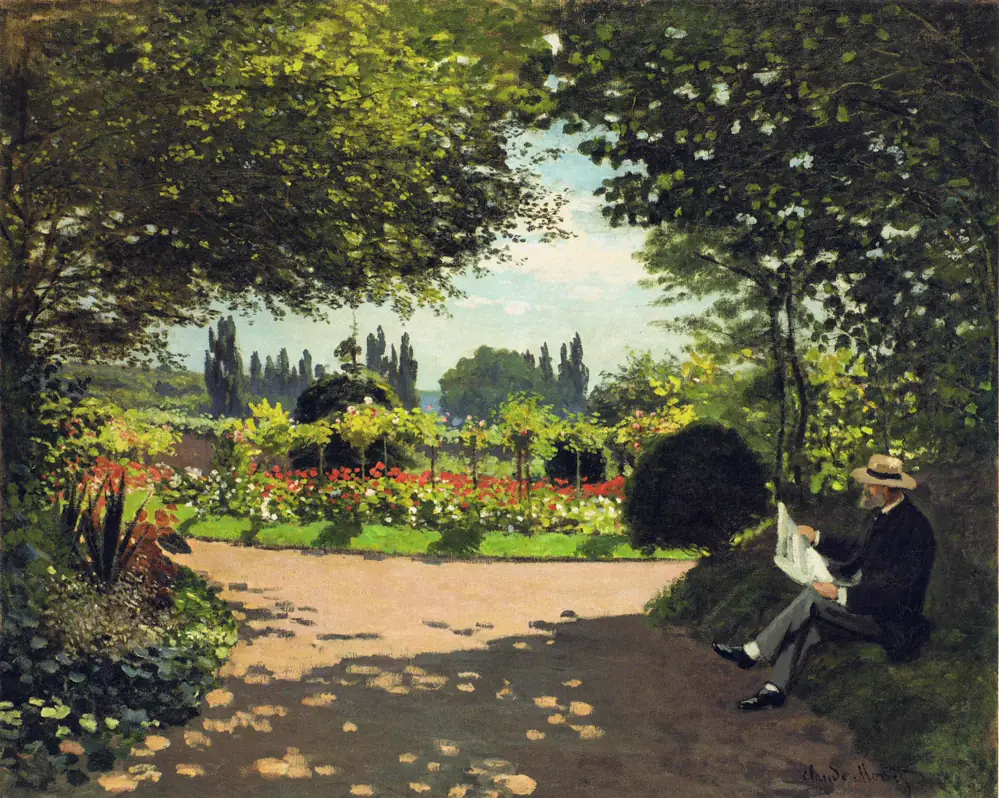 Representative Claude Monet painting from the published image collection