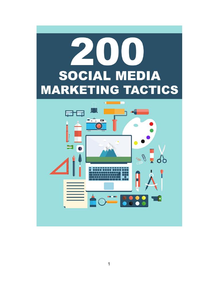 200 Social Media Marketing Tactics document preview
