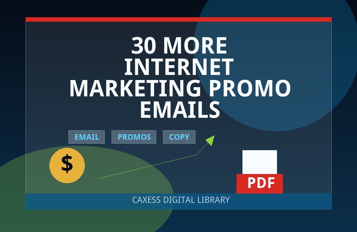 30 More Internet Marketing Promo Emails preview