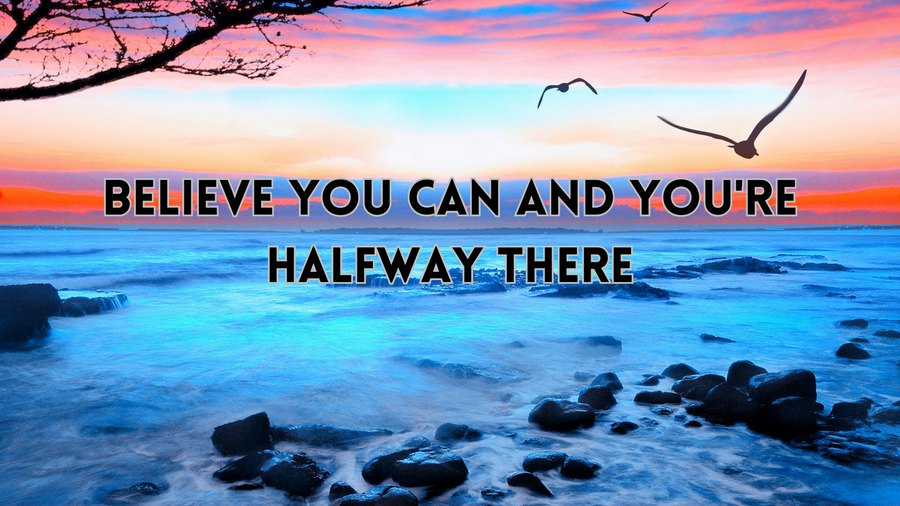 Believe You Can 4K Poster PDF document preview