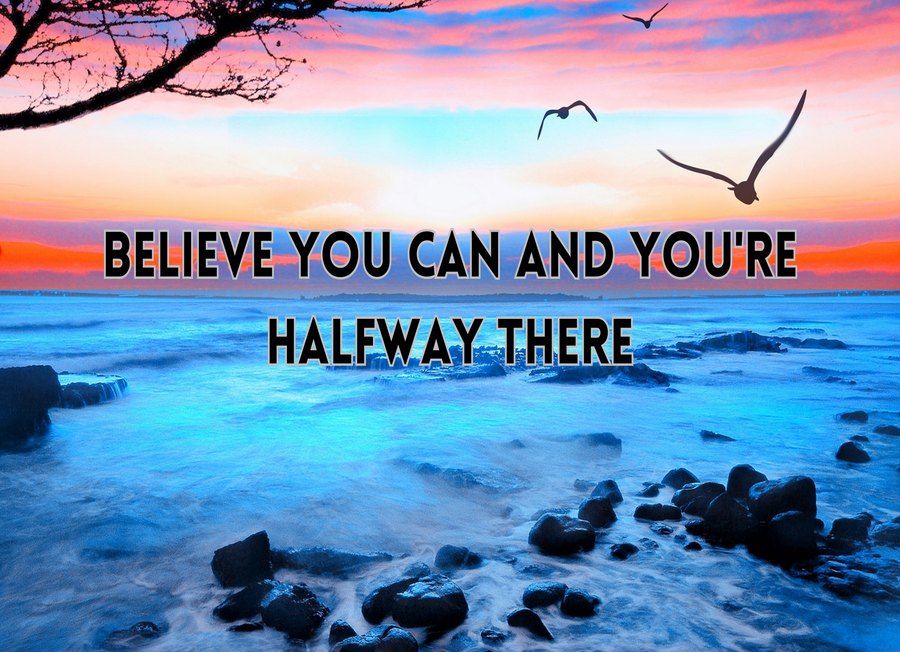 Believe You Can A4 Printable Art preview