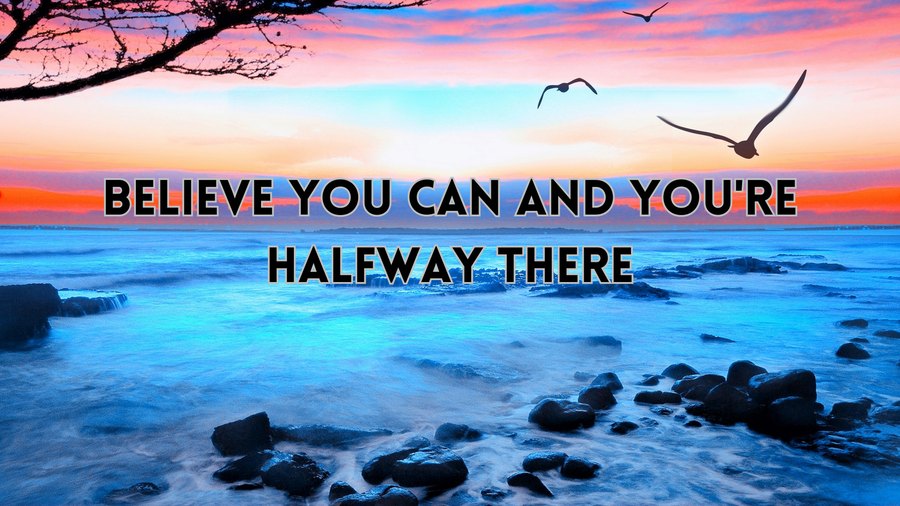 Believe You Can Ultra 4K Wallpaper document preview