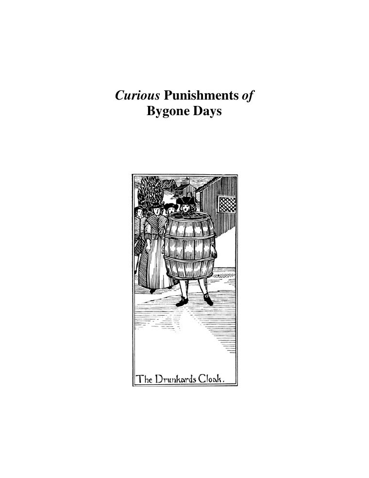Curious Punishments of Bygone Days document preview