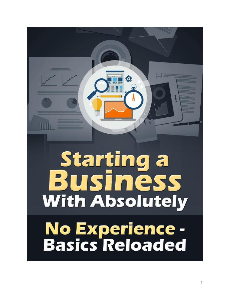 How To Start A Business document preview