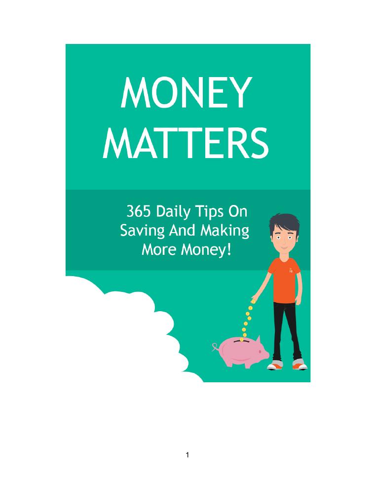 Money Matters preview