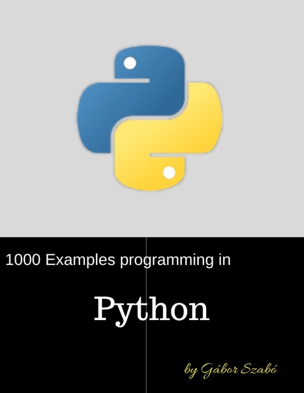 1000 Examples in Python Programming preview