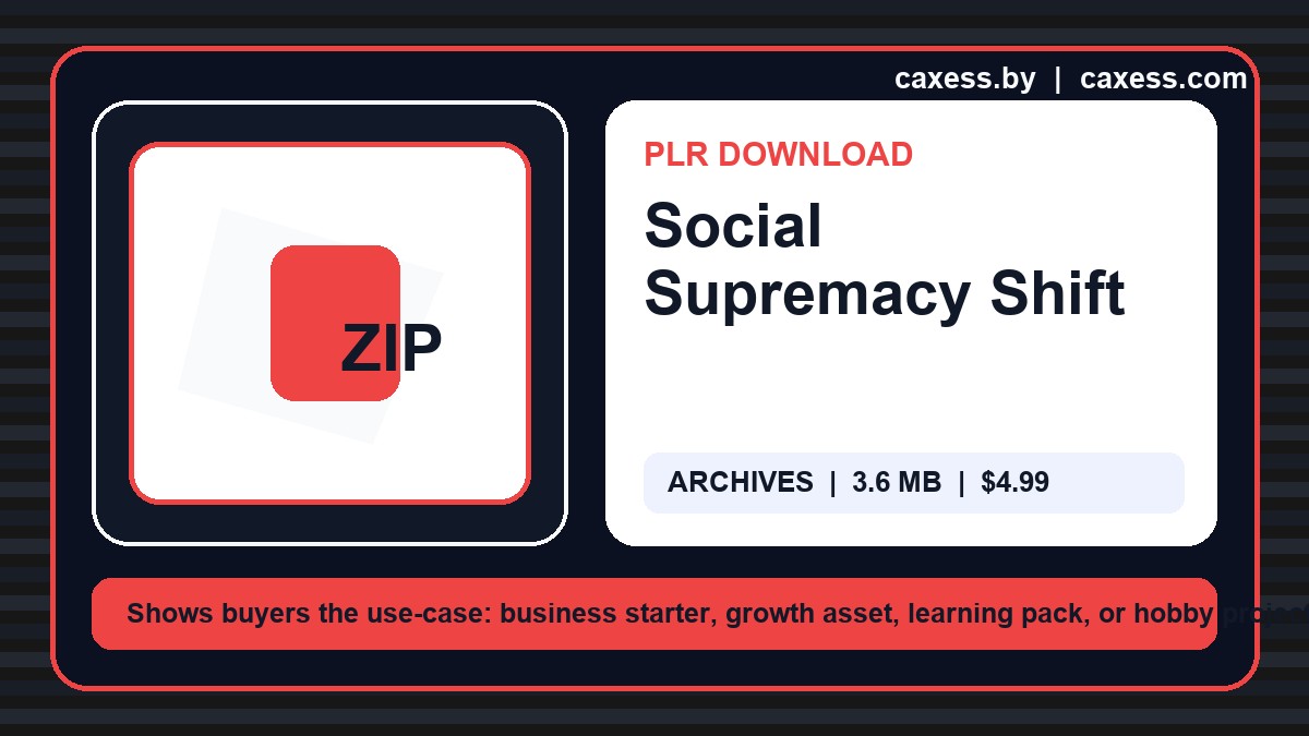 Social Supremacy Shift document preview