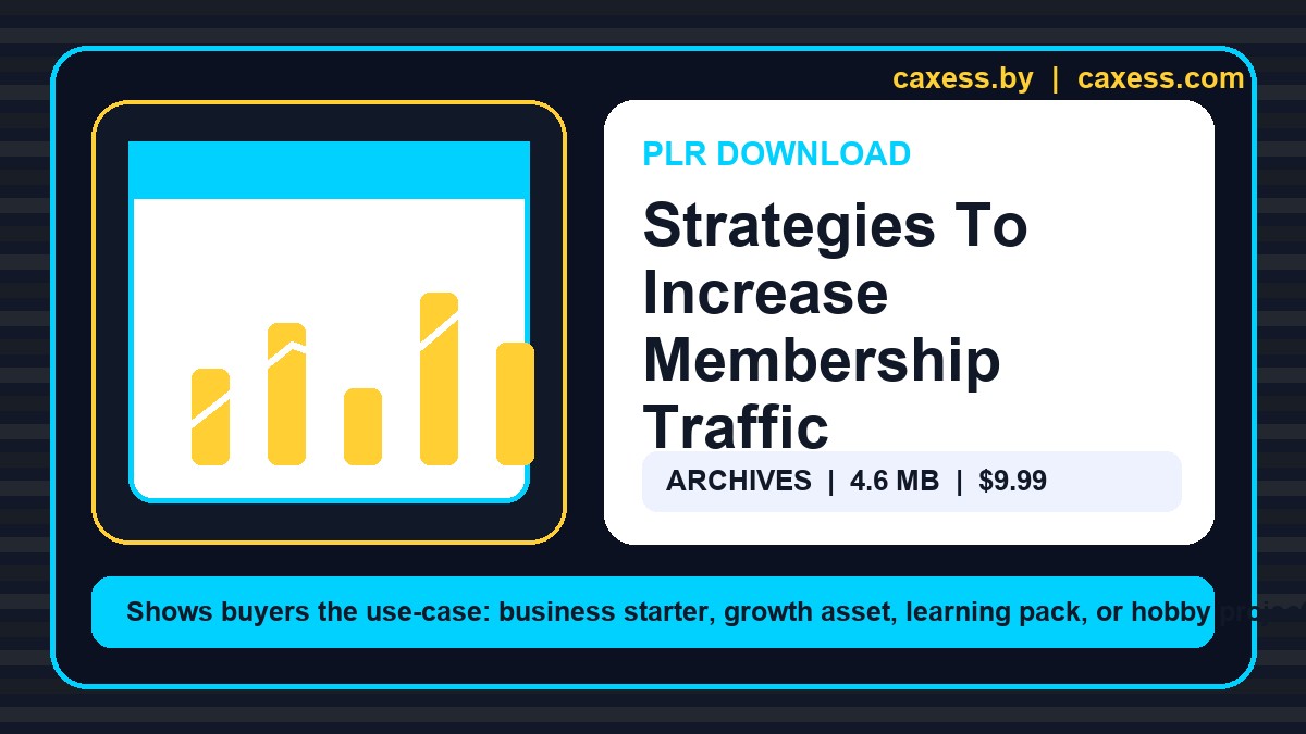 Strategies To Increase Membership Traffic document preview