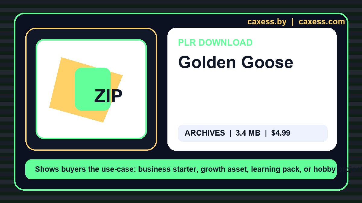 Golden Goose document preview