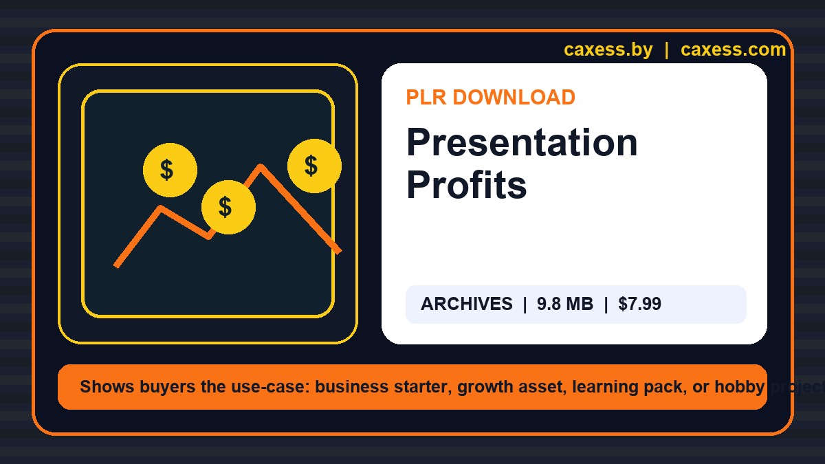 Presentation Profits document preview