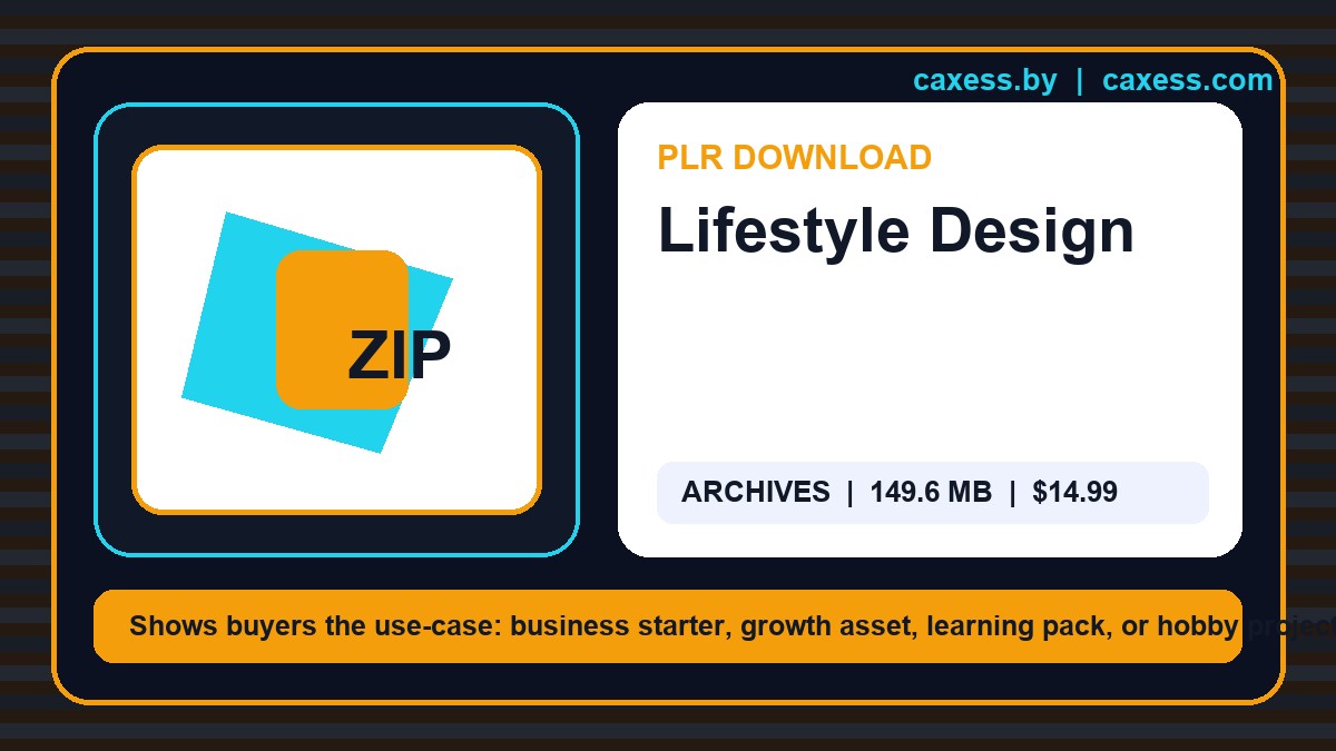 Lifestyle Design document preview