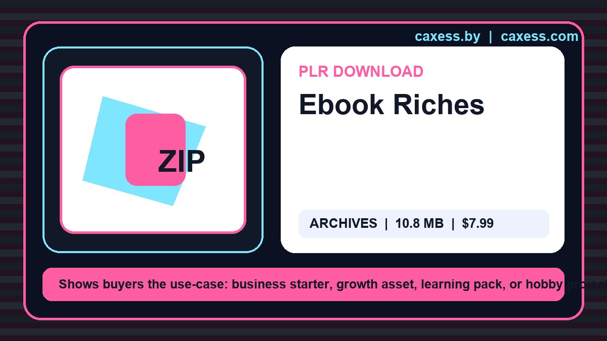 Ebook Riches preview
