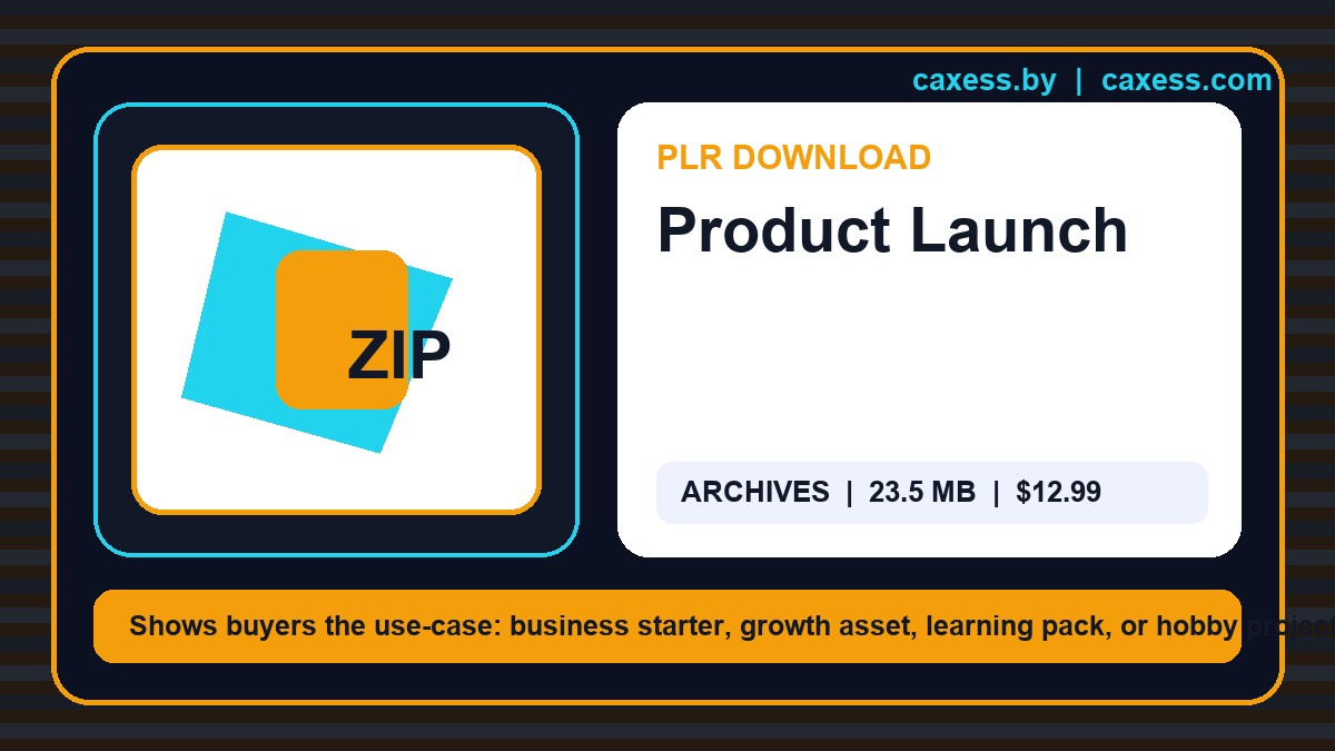 Product Launch document preview