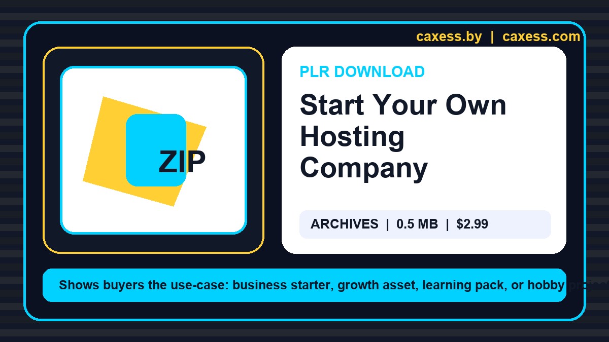 Start Your Own Hosting Company preview