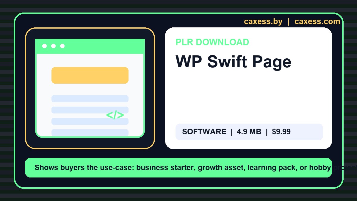 WP Swift Page preview