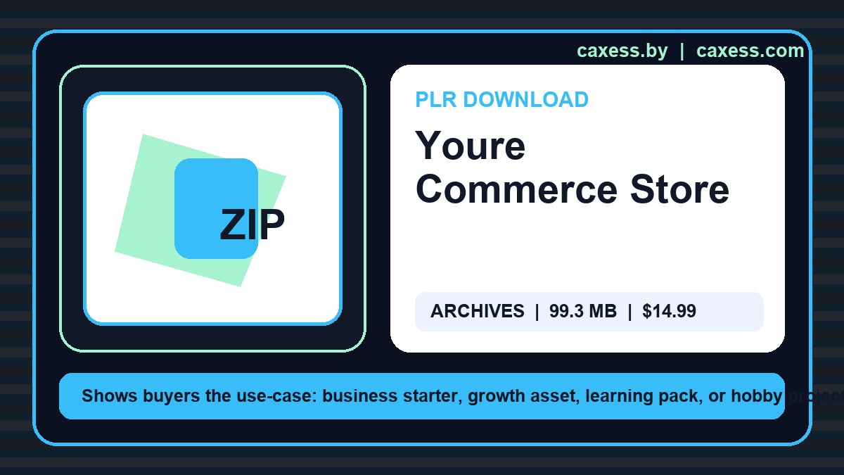 Youre Commerce Store document preview