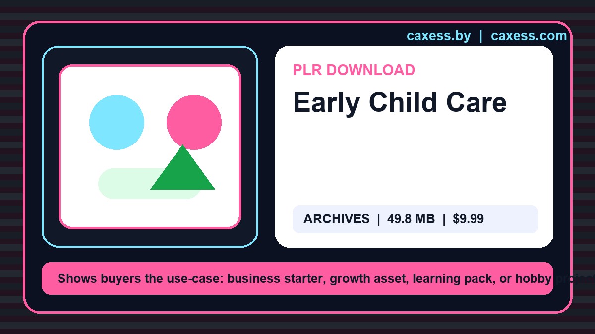 Early Child Care preview