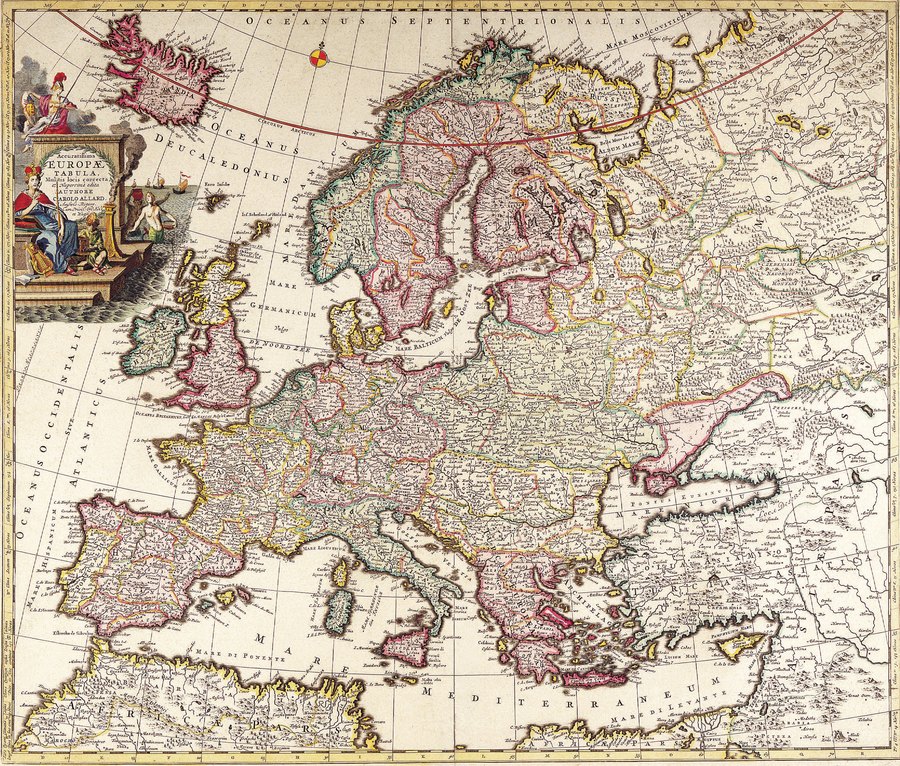 Vintage World Map Plate 102 document preview