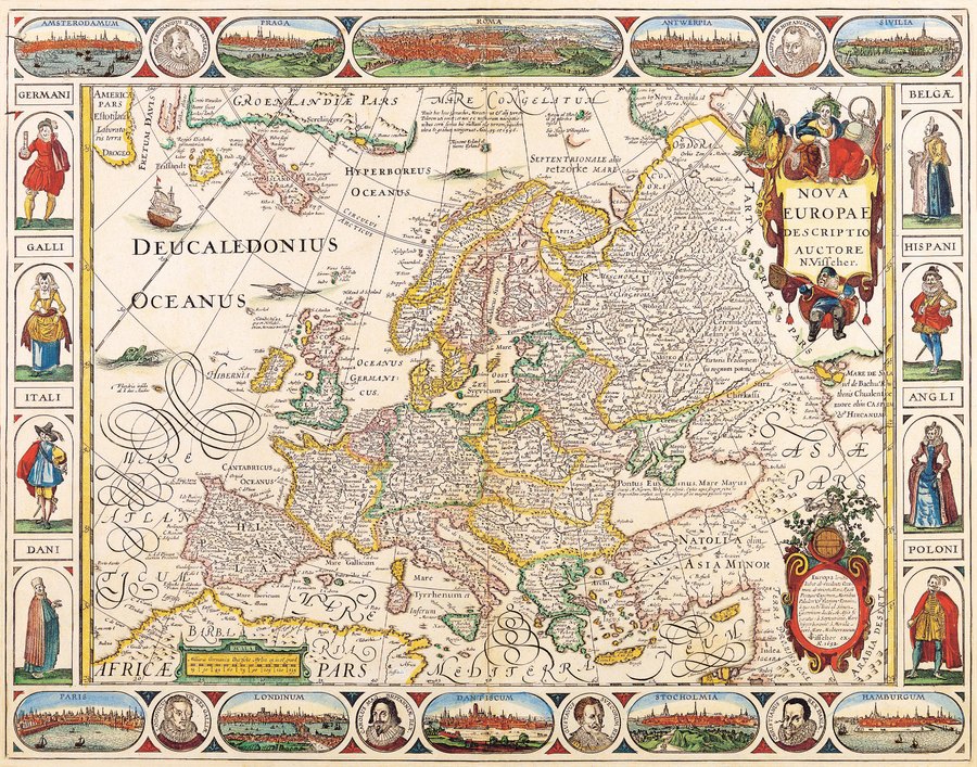 Vintage World Map Plate 104 document preview